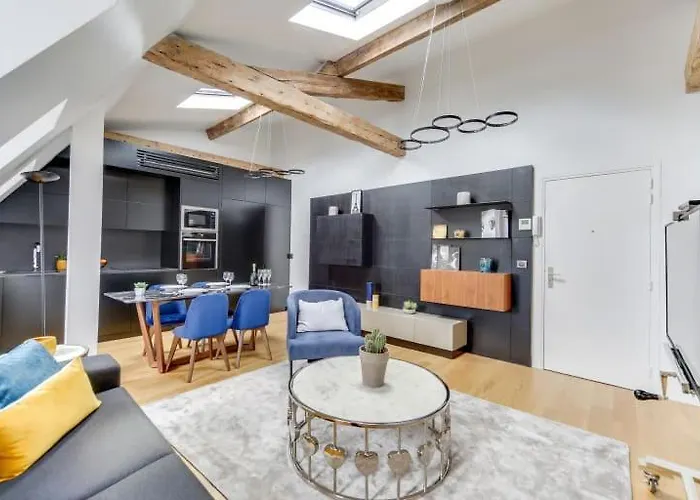 Lejlighed Elegant 2bdr 6p Near Champs Elysees