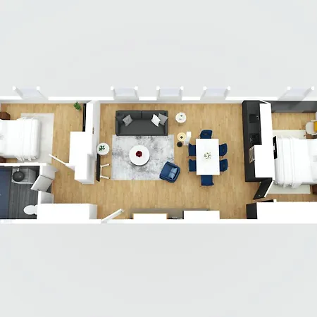 Elegant 2bdr 6p Near Champs Elysees Apartament *